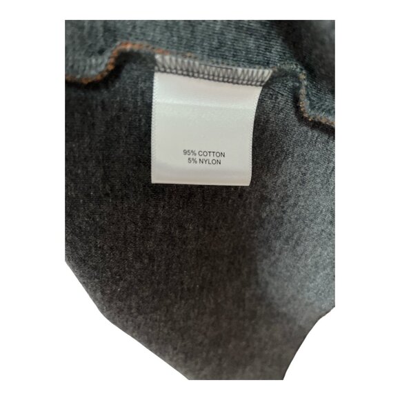 Cremeux Classics Men’s Quarter-Zip Pullover – Burnt Orange – Size L – Cotton Ble - Picture 3 of 6